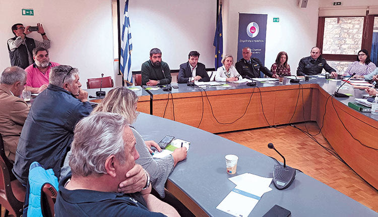 Από τη συνεδρίαση στην Περιφέρεια