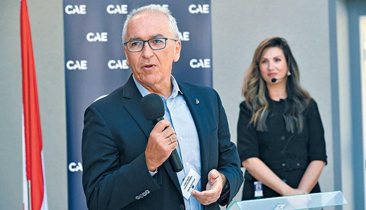 Ο διευθύνων σύμβουλος της Aegean κ. Δημήτρης Γερογιάννης