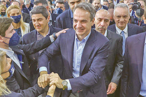 Από την προηγούμενη επίσκεψη του κ. Μητσοτάκη στο Ηράκλειο