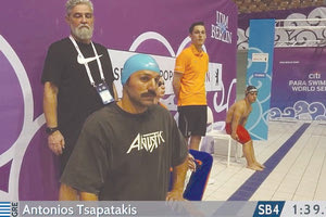 Ο Αντώνης Τσαπατάκης στους αγώνες του Βερολίνο