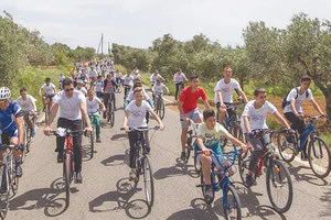 Από τον ποδηλατικό Γύρο Πεδιάδας