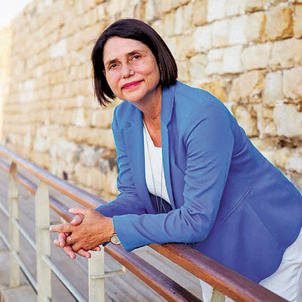 Η κ. Μαριλένα Μαμαλάκη, πρώην πρόεδρος του Σωματείου Ξεναγών Κρήτης και Θήρας