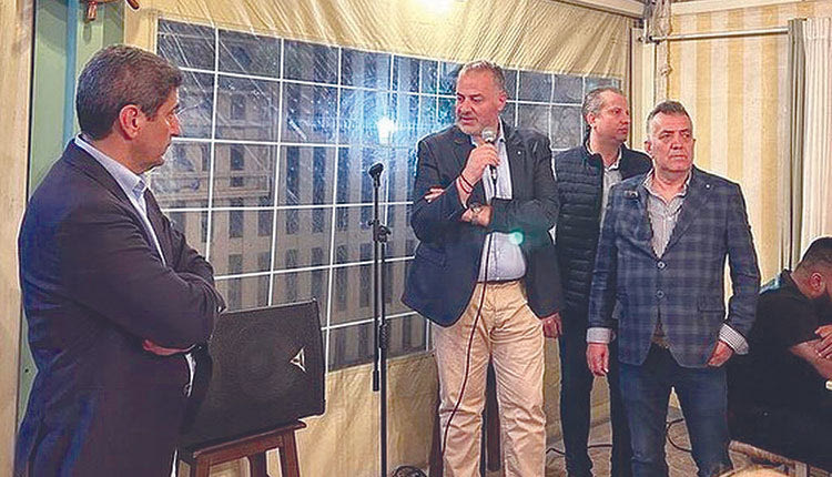 Δεκτός από την οικογένεια του Ηροδότου έγινε γι’ άλλη μια φορά ο υφυπουργός Αθλητισμού Λευτέρης Αυγενάκης.