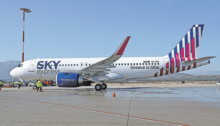 Το πρώτο της Airbus A320neo (SX- IOG) παρέλαβε την Παρασκευή η SKY Εxpress