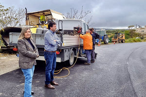 ΑΥΤΟΨΙΑ οδικό έργο Πεζά-Καλλονή- Άγιος Βασίλειος-Χουδέτσι