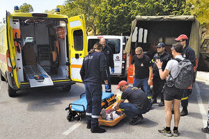 Έσωσαν γυναίκα στο φαράγγι της Ίμπρου