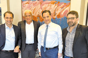 Γιώργος Βουρεξάκης - Μάξιμος Σενετάκης Άδωνις Γεωργιάδης για τη ΔΕΥΑΗ