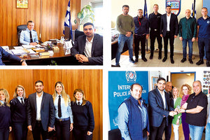 Με τους ένστολους ο Κώστας Κεφαλογιάννης