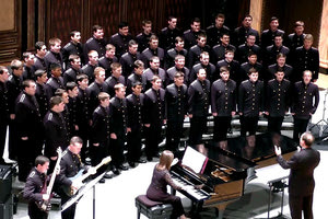 πανεπιστημιακή χορωδία δοκίμων Texas A&M Singing Cadets