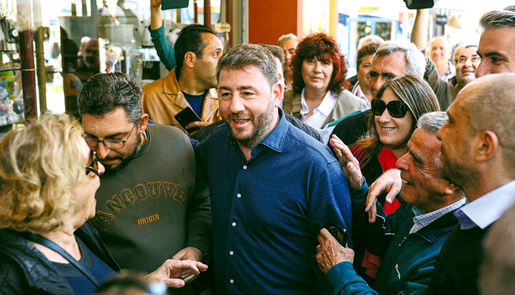 Ο πρόεδρος του ΠΑΣΟΚ – Κινήματος Αλλαγής Νίκος Ανδρουλάκης