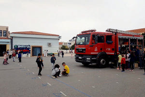 ενημέρωση από πυροσβέστες στο 1ο Δημοτικό Σχολείο Αλικαρνασσού