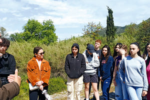 Σε βιότοπους της Κρήτης μαθητές του 11ου ΓΕΛ Ηρακλείου