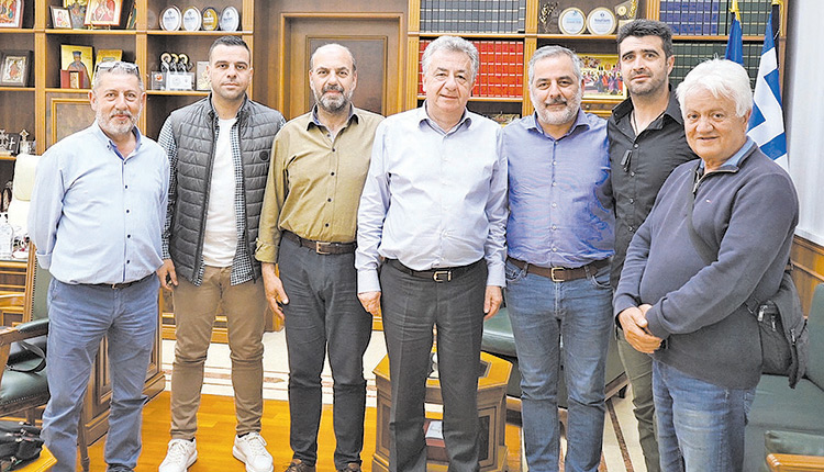 Σταύρος Αρναουτάκης στην Κοινότητα Τζερμιάδων