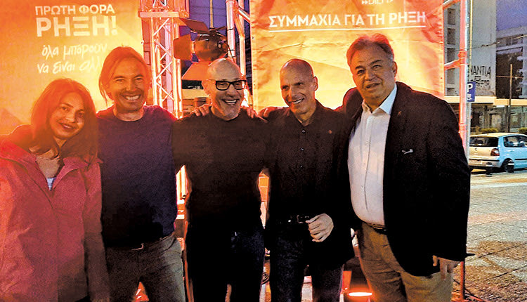 Στην ομιλία Βαρουφάκη ο Λογιάδης