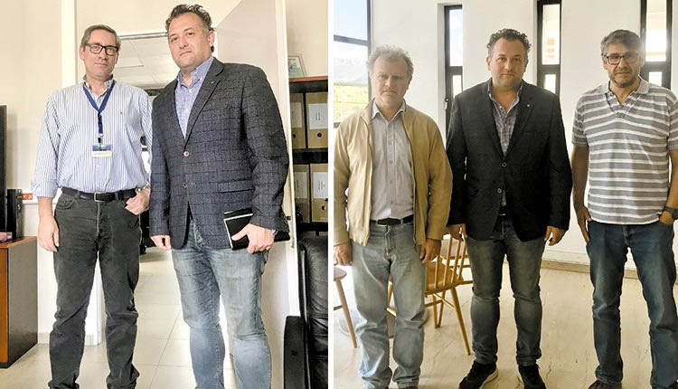 Στο ΙΤΕ ο Χρήστος Στρατάκης
