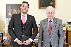 Συνάντηση του συμβούλου της Βουλγαρικής πρεσβείας στη Λότζια