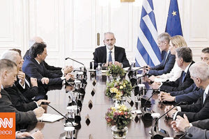 Από την πρώτη συνεδρίαση του υπηρεσιακού Υπουργικού Συμβουλίου