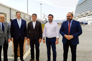 Το κρουαζιερόπλοιο “Enchanted Princess” στο Λιμάνι Ηρακλείου