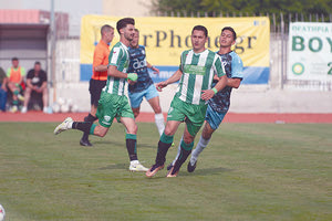 Στγμιότυπο από το παιχνίδι του Γιούχτα με τον Αιολικό