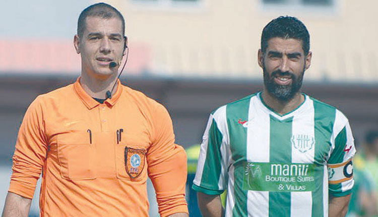 Παράπονα από τη διαιτησία έχει ο Γιούχτας