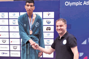 Ο Κασαπίδης στο βάθρο των νικητών