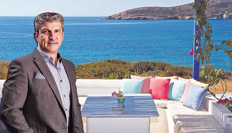 Ο Γιώργος Χριστοδουλάκης είναι πρόεδρος της Ένωσης Επιχειρηματιών Ενοικιαζόμενων Διαμερισμάτων και Δωματίων «Η Φιλοξενία»
