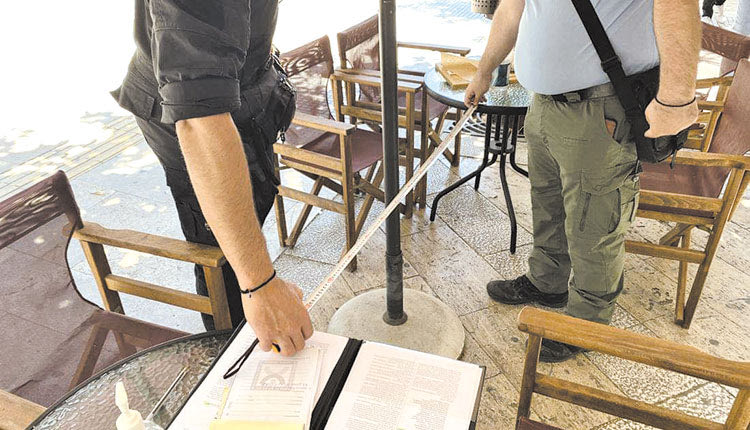 Έμποροι και καταστηματάρχες: Τους... χωρίζουν τα τραπεζοκαθίσματα
