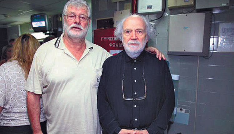 Με τον Χαρά́λαμπο Γαργανουρά́κη