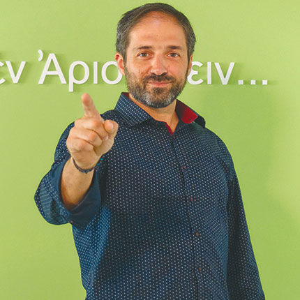 Ο Βασίλης Κατσαμάνης 