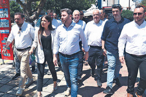 Από την περιοδεία Ανδρουλάκη στο Ηράκλειο