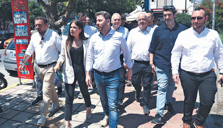 Από την περιοδεία Ανδρουλάκη στο Ηράκλειο