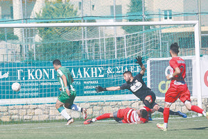 Ο Ροβίθης σκόραρε χθες για τρίτη φορά στη διαδικασία των μπαράζ, αλλά το γκολ αυτό δεν έδωσε τη νίκη στο Γιούχτα