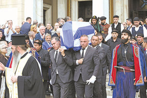 Το τελευταίο αντίο είπε χθες η Ελλάδα στον μεγάλο συνθέτη