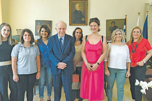 Από την ορκωμοσία των υπαλλήλων