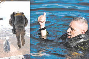 Στο Κέντρο Εκπαίδευσης Ειδικών Δυνάμων της Νέας Περάμου βρέθηκε ο αρχηγός ΓΕΕΘΑ Στρατηγός Κωνσταντίνος Φλώρος.