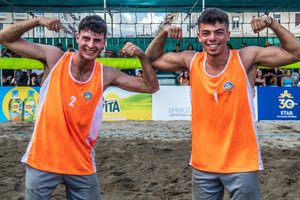 Χρηστάκος και Βένιος που πήραν το χρυσό στη Θεσσαλονίκη