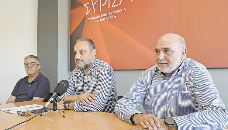 Από τη χθεσινή συνέντευξη Τύπου