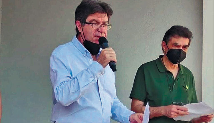 Ο διευθυντής του ΓΕΛ Γαζίου κ. Κωστάκης τόνισε την αδικία που έγινε