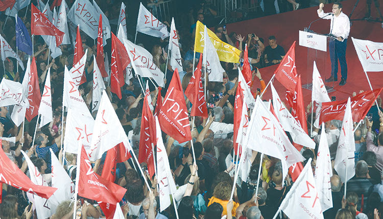 Από την ομιλία του Αλέξη Τσίπρα στο Ηράκλειο.