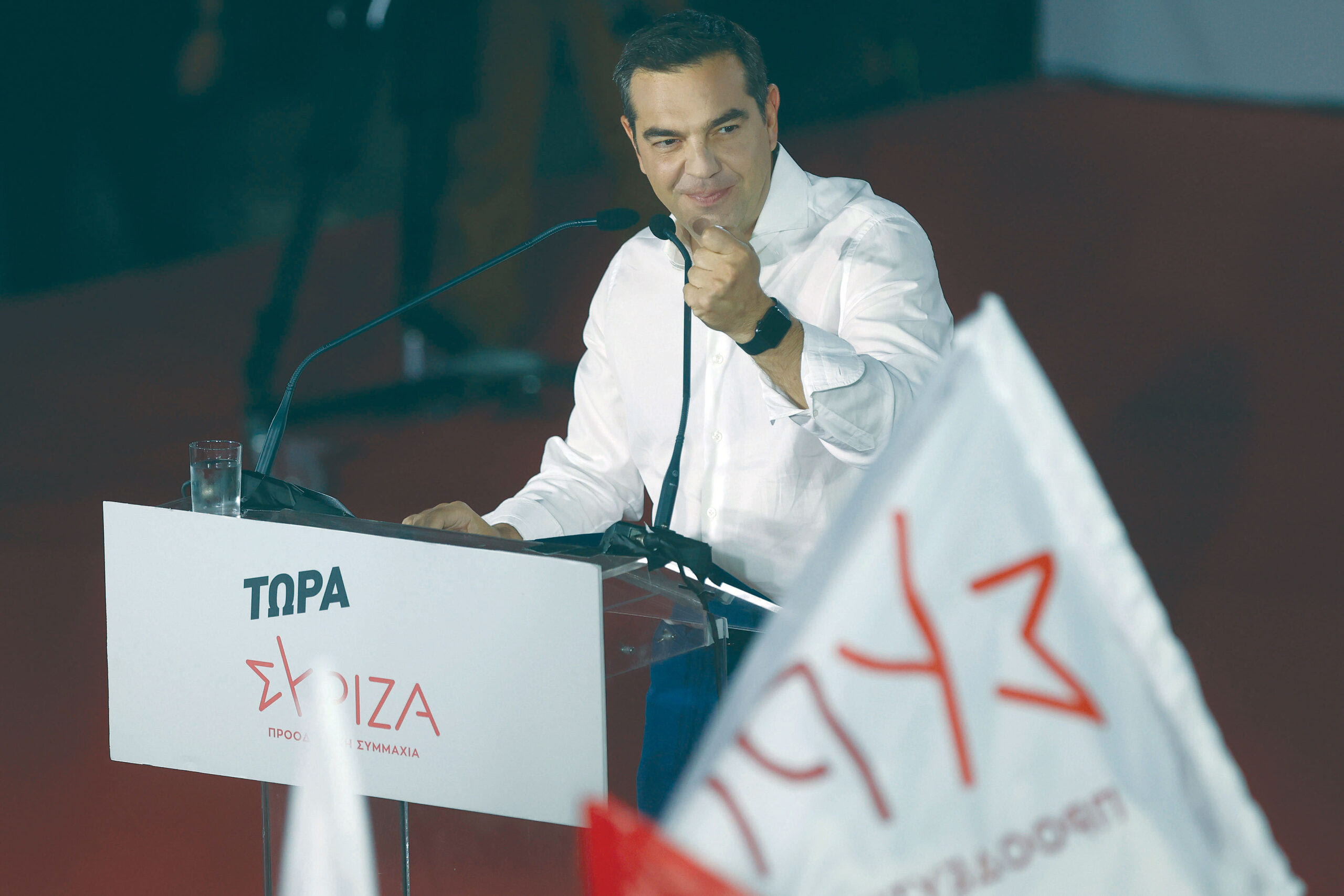 Από την ομιλία του Αλέξη Τσίπρα στο Ηράκλειο.