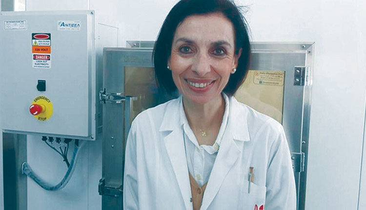 Η καθηγήτρια κα Ελένη 
Παπαδάκη 