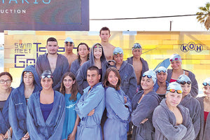 Η ομάδα των Δελφινιών που συμμετείχε στους αγώνες «Τσέτσο Γκολομεέβ»