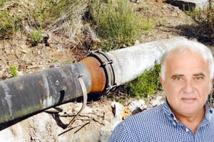 Ο πρόεδρος της ΔΕΥΑΗ Γιώργος Βουρεξάκης