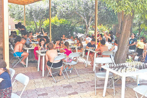 Από την εκδήλωση που έκανε ο Λέων Κάντια