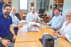 Από τη συνάντηση στο Πολιτιστικό