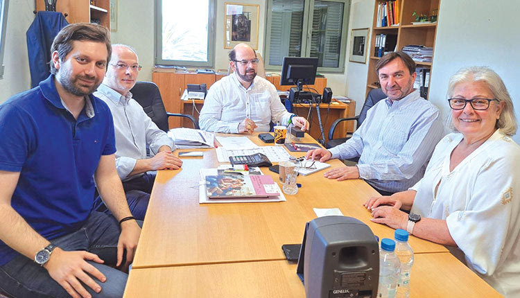 Από τη συνάντηση στο Πολιτιστικό