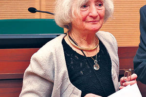 Ομιλία της γλύπτριας Ασπασίας Παπαδοπεράκη στη Σητεία