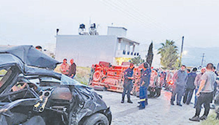 Η συγκρουση των οχημάτων ήταν σφοδρή (φωτό από το apopsilive.gr)