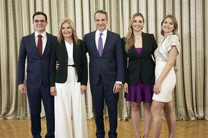 Την πρώτη της ανάρτηση για την επανεκλογή του Κυριάκου Μητσοτάκη και τη νίκη της Νέας Δημοκρατίας στις εκλογές έκανε η σύζυγός του, Μαρέβα.