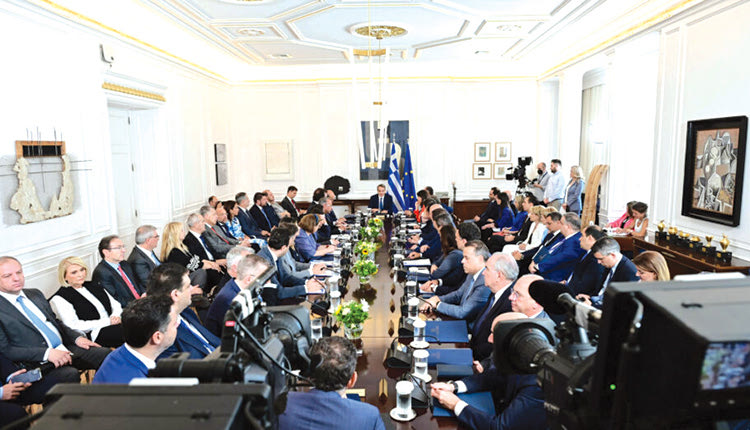 Από την πρώτη συνεδρίαση του Υπουργικού Συμβουλίου